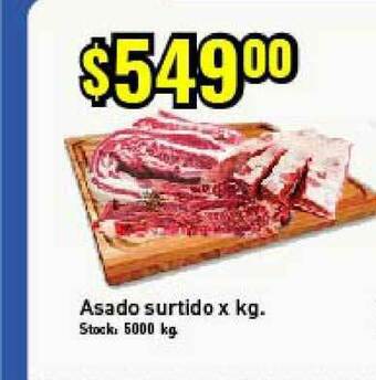 Supermercados Damesco Asado Surtido oferta