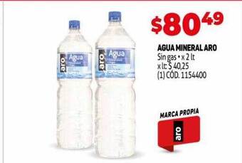Makro Agua mineralaro oferta