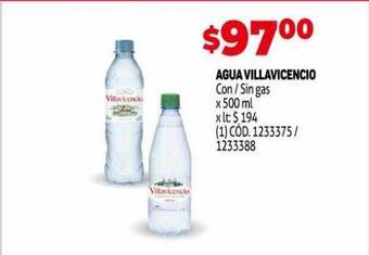Makro Agua villavicencio oferta