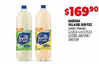 Gaseosa villa del sur fizz