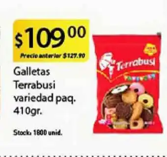 Galletas Terrabusi Variedad Paq. 410gr