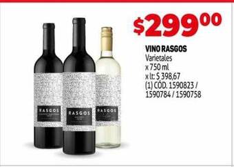 Makro Vino rasgos oferta