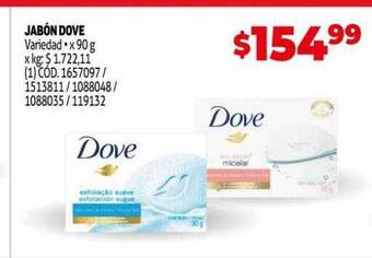 Makro Jabon dove oferta