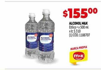 Makro Alcohol m&k oferta