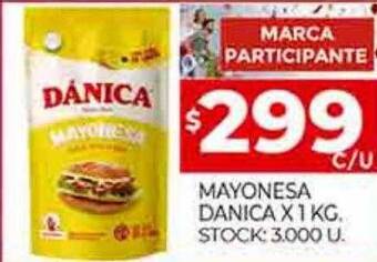 Supermercados DIA Mayonesa danica oferta