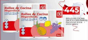 Supermercados DIA Rollo de cocina dia oferta