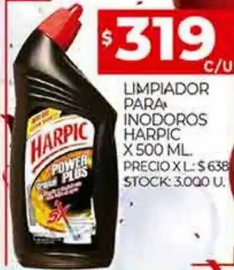 Supermercados DIA Limpiador para inodoros harpic oferta