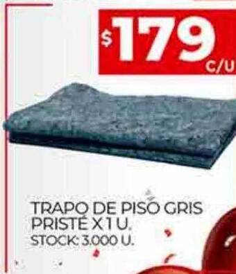 Supermercados DIA Trapo de piso gris priste oferta