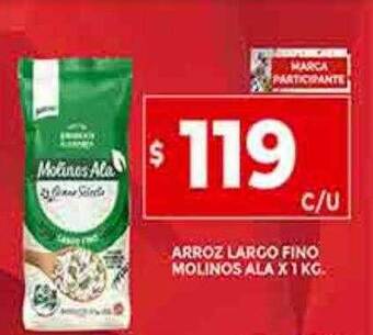 Supermercados DIA Arroz largo fino molinos ala oferta