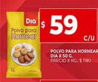Supermercados DIA Polvo para hornear dia oferta