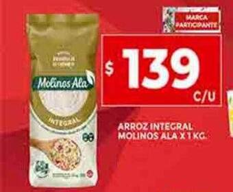 Supermercados DIA Arroz integral molinos ala oferta