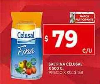 Supermercados DIA Sal fina celusal oferta