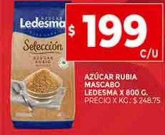 Supermercados DIA Azucar rubia mascabo ledesma oferta