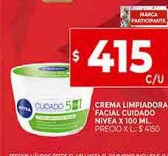 Supermercados DIA Crema limpiadora facial cuidado nivea oferta