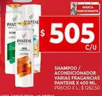 Supermercados DIA Shampoo acondicionador varias fragancias pantene oferta