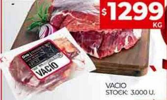 Supermercados DIA Vacio oferta