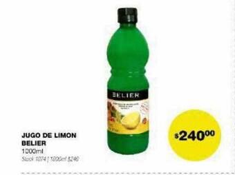 Atomo Conviene Jugo de limon belier oferta
