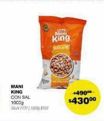 Atomo Conviene Mani king con sal oferta