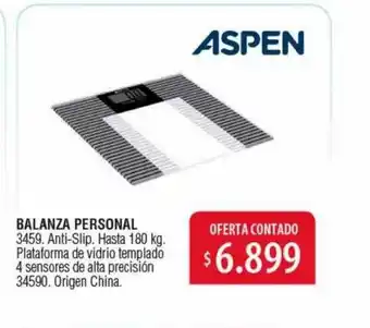 Authogar Balanza personal aspen oferta