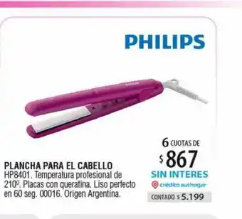 Authogar Philips plancha para el cabello oferta