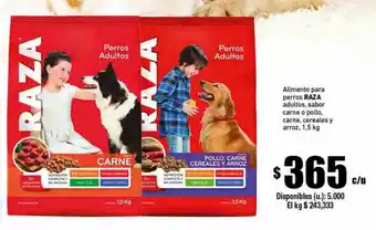 Cooperativa Obrera Alimento para perros raza oferta