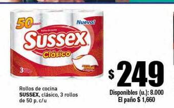 Cooperativa Obrera Rollos de cocina sussex clásico oferta
