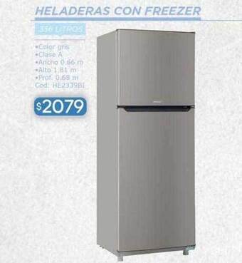 Cuotas del Sur Heladeras con freezer oferta