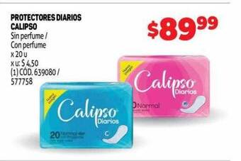 Makro Protectores diarios calipso oferta