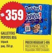Supermercados Vea Galletitas pepitos reg oferta