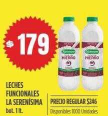 Supermercados Vea Leches funcionales la serenísima oferta