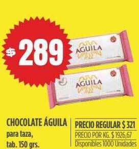 Supermercados Vea Chocolate águila oferta