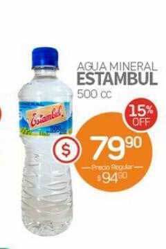Agua mineral estambul
