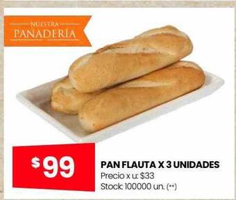 Changomas Pan flauta oferta