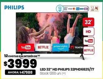 Changomas Led 32 oferta