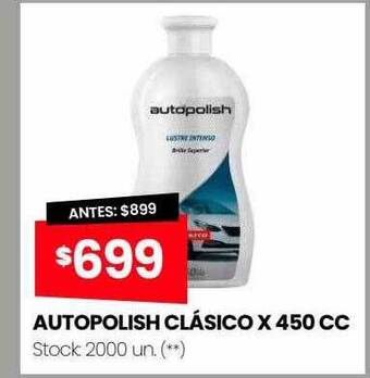 Changomas Autopolish clásico oferta