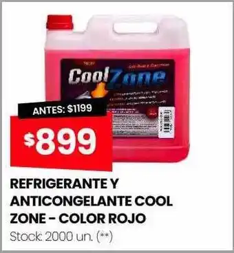 Changomas Refrigerante y anticongelante cool zone - color rojo oferta