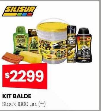 Changomas Kit balde silisur oferta