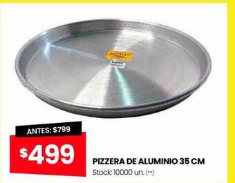 Changomas Pizzera de aluminio 35 cm oferta