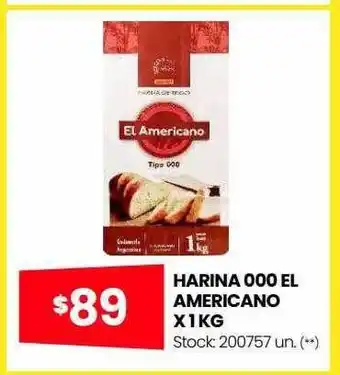 Changomas Harina 000 el americano oferta
