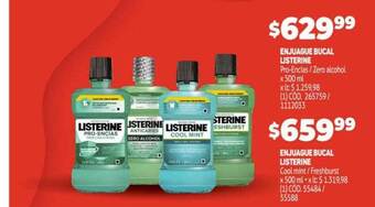 Makro Enjuague bucal listerine oferta