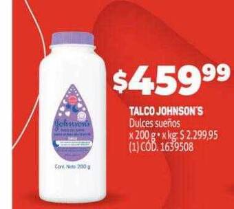 Makro Talco johnson's oferta