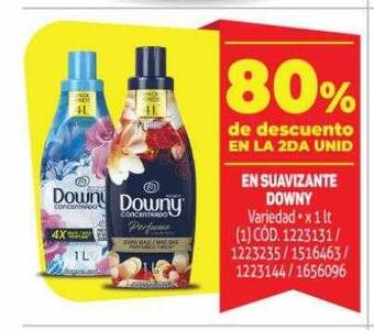 Makro En suavizante downy oferta