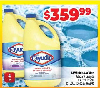 Makro Lavandina ayudín oferta