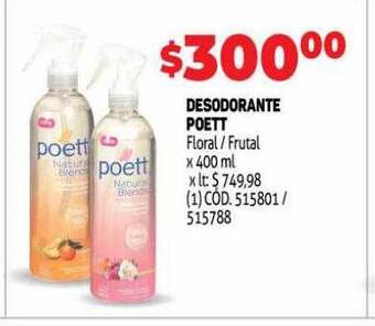 Makro Desodorante poett oferta