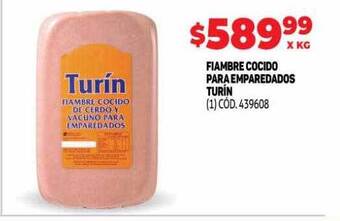 Makro Fiambre cocido para emparedados turin oferta