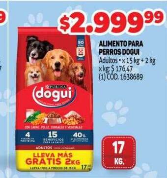 Makro Alimento para perros dogui oferta