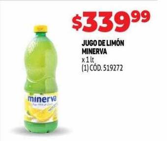 Makro Jugo de limón minerva oferta