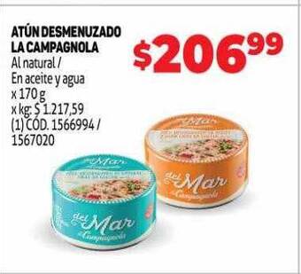Makro Atún desmenuzado la campagnola oferta