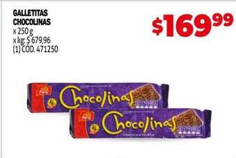 Makro Galletitas chocolinas oferta
