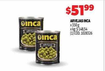 Makro Arvejas inca oferta